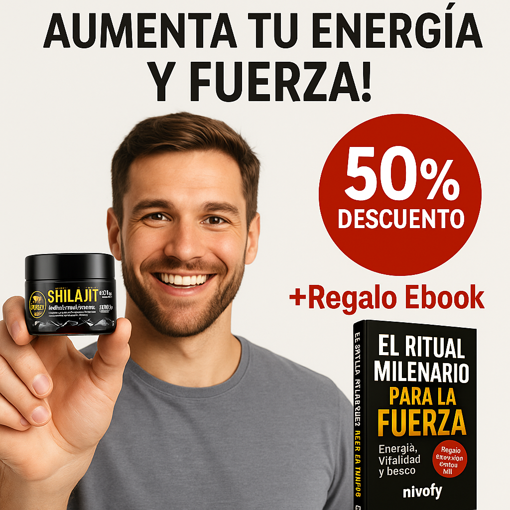 Shilajit Puro del Himalaya – Más Energía y Vitalidad Natural