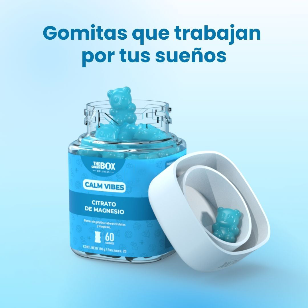 Gomas Citrato De Magnesio Estres Control