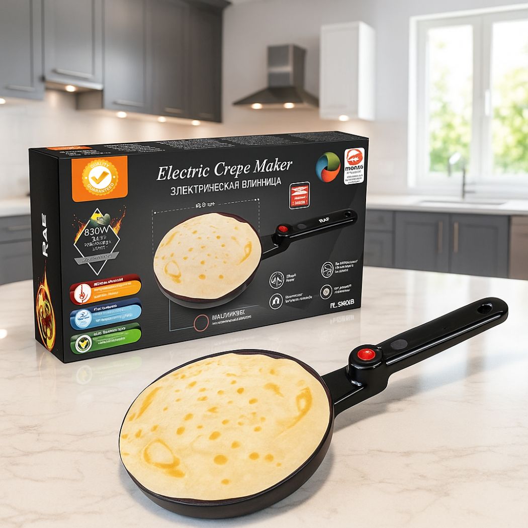 HolyCrep | Crepera Electrica Antiadherente