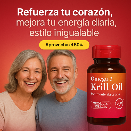 Suplemento Omega-3 Krill Oil 90 Capsulas
